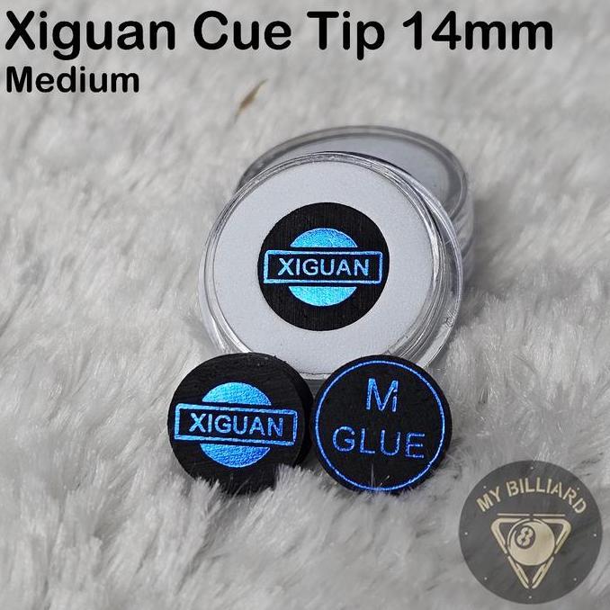 Cue Tip xiguan Crystal diamond Onyx master cue tip 14mm Pool billiard stick xi guan import