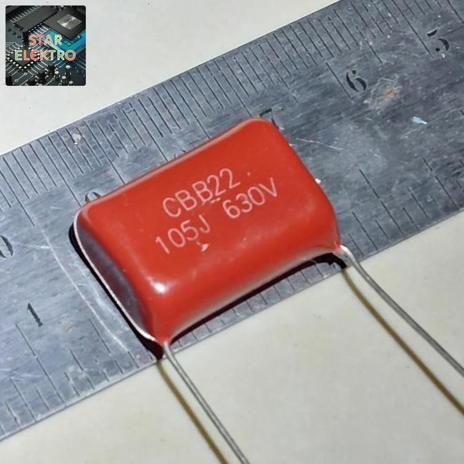 105J630V CBB22 105J 630V MILAR CAPACITOR KAPASITOR 105PF 1000NF 105 PIKO FARAD 630V 630 VOLT 630VOLT