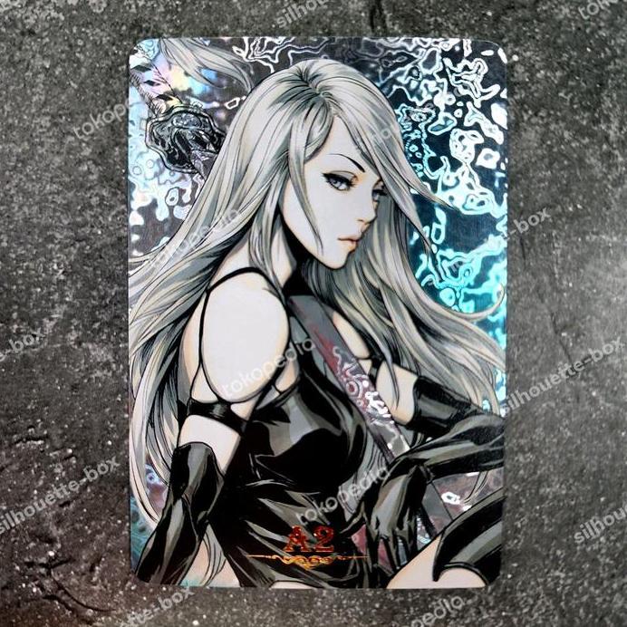 Artgerm Carddass Master 3d Aura NieR Automata A2 Hologram Card Vol.2-5