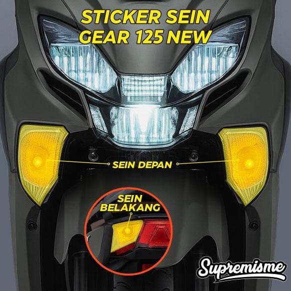 TERLARIS!! STIKER LAMPU SEIN GEAR 125 NEW | STIKER LAMPU SEIN GEAR 125 NEW | STIKER PELINDUNG LAMPU 