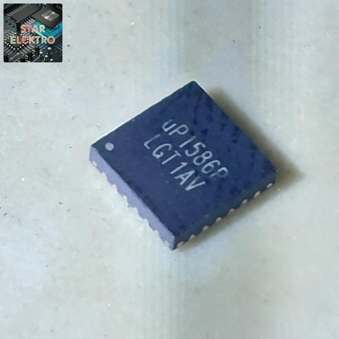 UP1586P QFN-24 UP1586 UP1586PQAG IC DUAL SYNCHRONOUS BUCK CONTROLLER 5V 100MA UP 1586 1586P PARTS LA