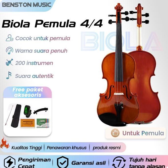 4/4 biola untuk dewasa, anak-anak, dan remaja /alat musik gesek /biola anak /biola remaja /string in