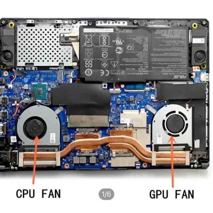 Fan Cooling Kipas Asus TUF Gaming FX506 FX506L FX506LI FX506LH FX506LU
