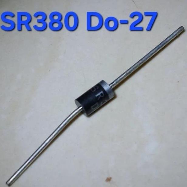 SR380 SR 380 DO-27 DIODA 3A 80V SR380L SCHOTTKY BARRIER DIODE 3A80V SE27