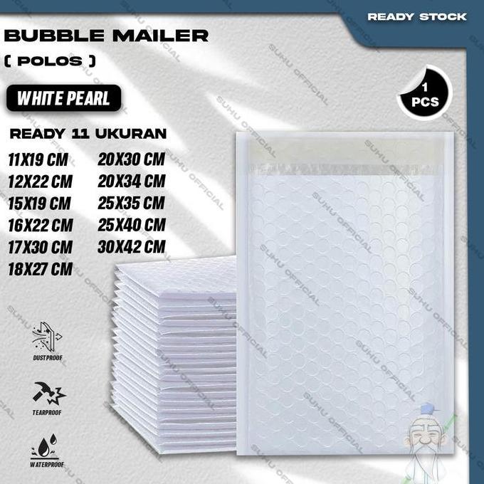 Plastik Packing BUBBLE MAILER Kantong Polybubble Amplop Bubble Polos