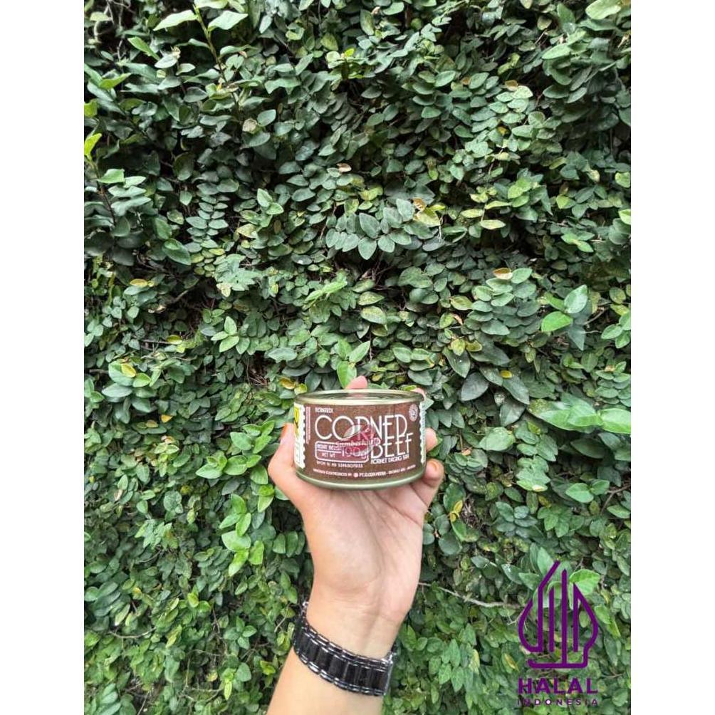 BERNARDI CORNED BEEF 190GR CAN KORNET SAPI KALENG HALAL / Corned Beef Tanpa Pengawet