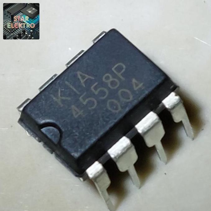 KIA 4558P DIP-8 KIA4558P IC LOW NOISE DUAL OPAMP 4558 KEC KIA4558 SE27