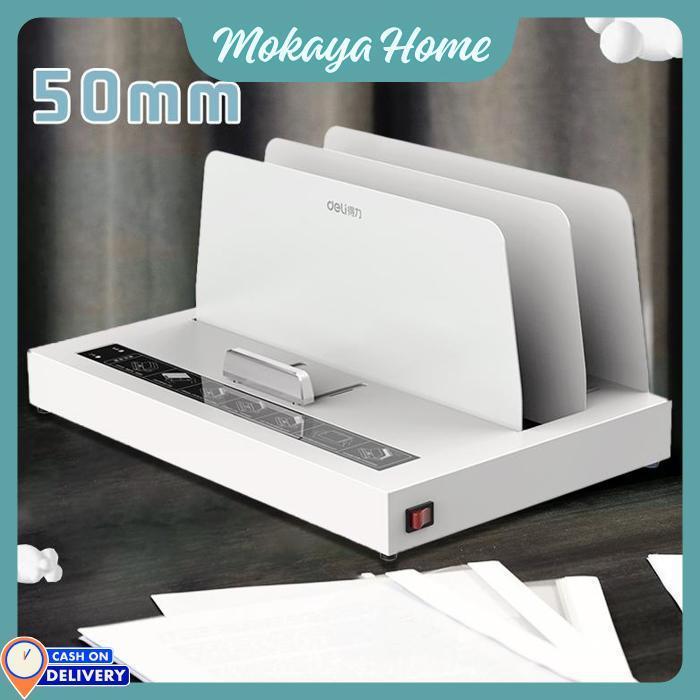 Mokaya Home - Mesin Binding Jilid Buku A4 Mesin Jilid Lem Panas Buku Mesin Jilid Buku Mesin Lem Pana