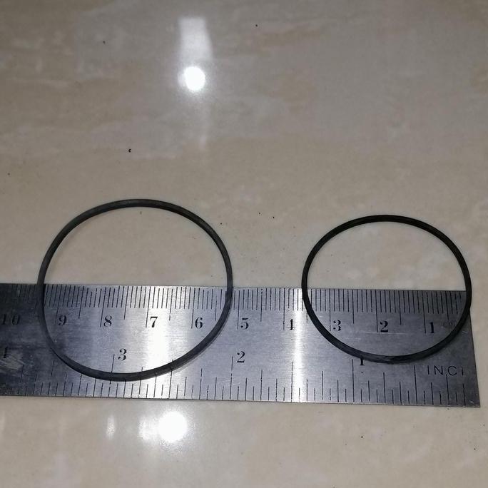 KARET NOMOR 11 DAN 14 SEPASANG TAPE DECK POLYTRON COMPO KASET SE27