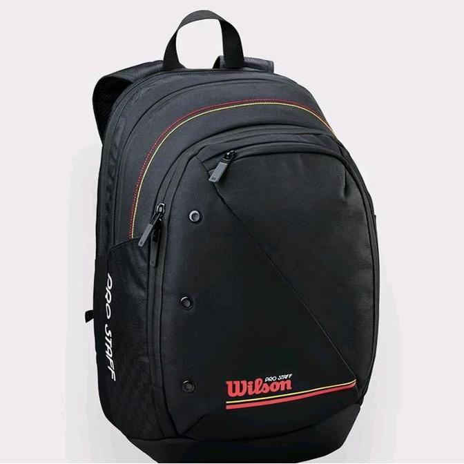 tas Wilson backpack pro staff 2026 black hitam ransel wilson tas tennis raket padel back pack tas