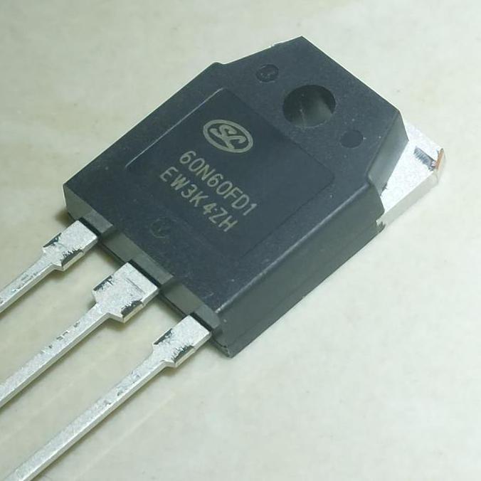 60N60FD1 TO-3P SGT60N60FD1PN 60N60 IGBT MESIN LAS 60A 600V SL60N60FD1 60N60FDI FD1 SL60N60 TRANSISTO