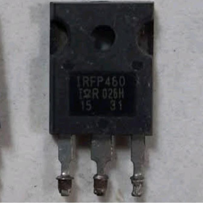 IRFP460 TO-247 CABUTAN IRF P460 MOSFET N-CHANNEL 20A 500V IRFP 460 IR FP460 JFET TRANSISTOR FET SE27