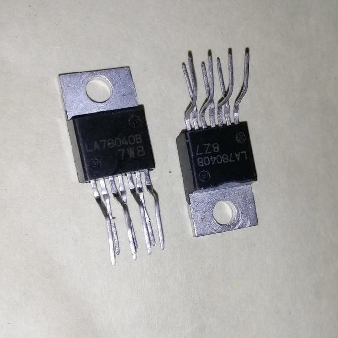 LA78040B LA78040N 78040B 78040N ORIGINAL IC VERTIKAL GAMBAR TO-220-7 SE27