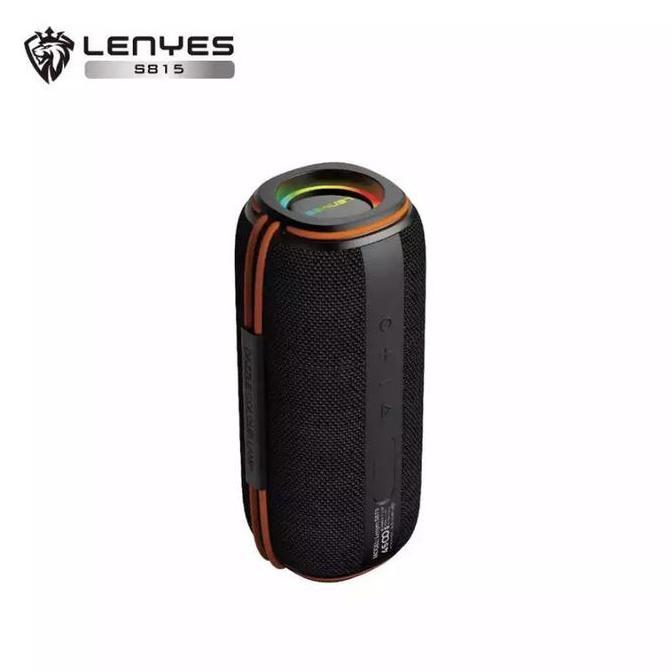 LENYES 30W SPEAKER BLUETOOTH 5.3 TWS OUTDOOR PORTABLE SPEAKER IPX6 TWS HIFI BASS SOUND S815 MURAH