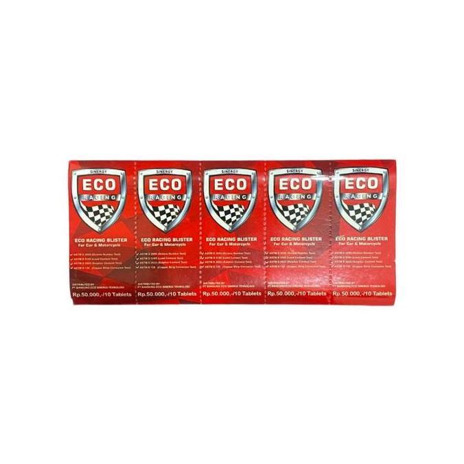 Eco Racing Motor Penghemat BBM 1 Blister Isi 50 - Eco Motor