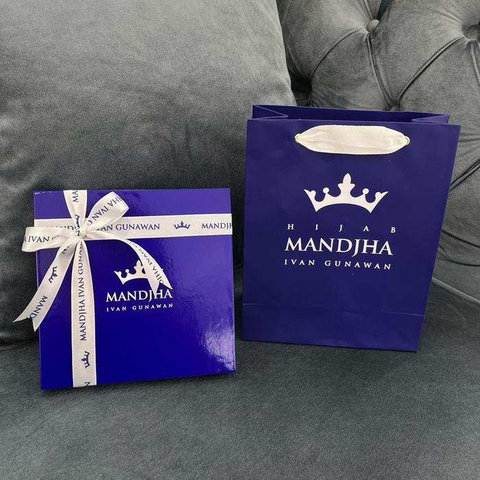 Mandjha Packaging Box/Paperbag Hijab - Box