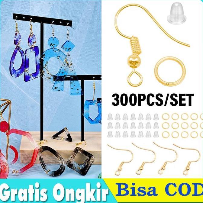 TEASEL Anting DIY Aksesoris Penutup Anting Earring Ring Hook Anting Gantung
