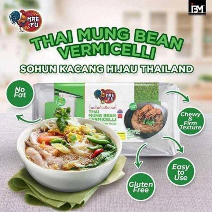 Pst - Maefu Thai Mung Bean Vermicelli Soun Kacang Hijau Sohun Thailand Soun