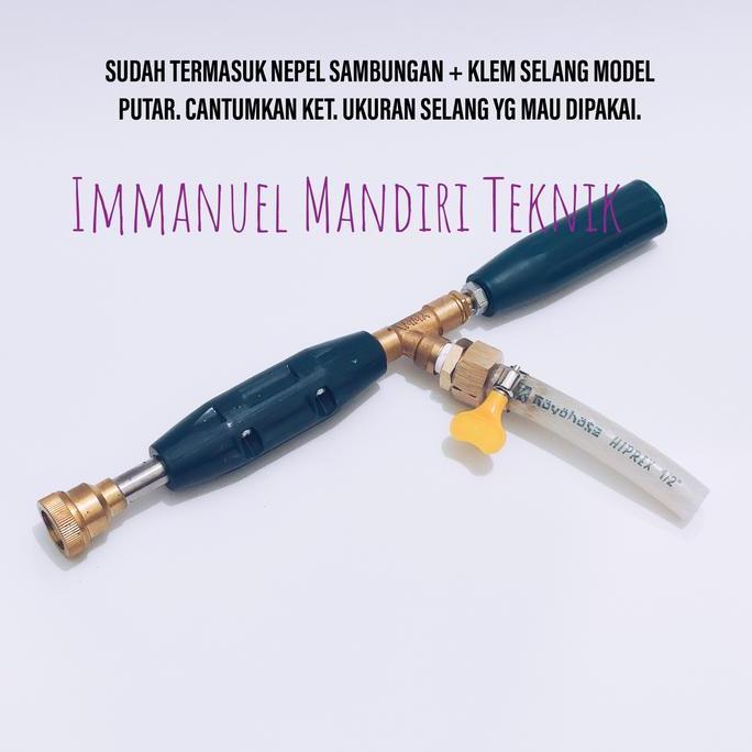 Gasss- Spray Gun Steam Motor / Stick Semprotan Sanchin / Steam Jet Air