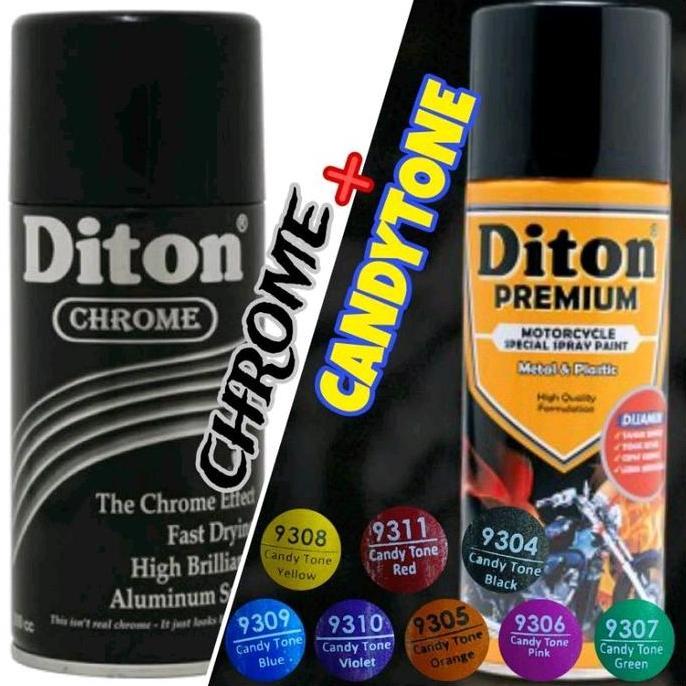 Promo Pilok Pilox Diton Premium Chrome Black Chrome Gold Hitam Chrome Chrome Hijau Chrome Kuning Chr