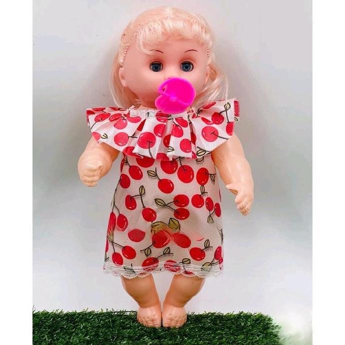 Lucu- Mainan Anak Perempuan Boneka Bayi Barbie Dot Di Lepas Bisa Nangis Mainan Boneka Susan