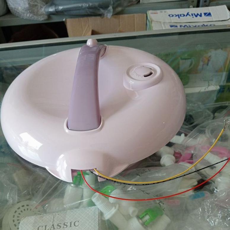 TUTUP ATAS MAGIC COM MIYAKO MCM509, MCM528, MCM508 LENGKAP ELEMEN PEMANAS ATAS, SEAL KARET ASLI
