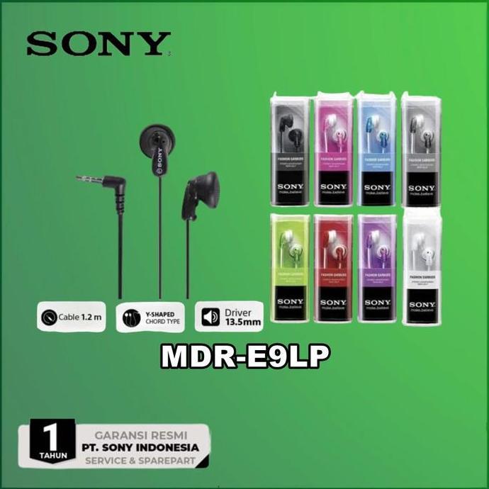 Sony MDR-E9LP In-Ear Headphones Headset Earphone Sony E9LP