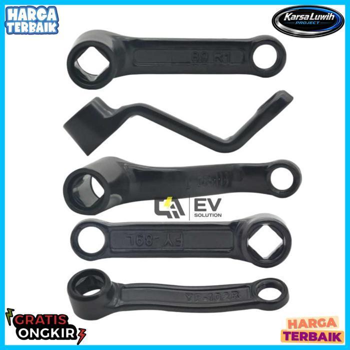 Crank Besi Gowesan Sepeda Listrik Ukuran Sesuai