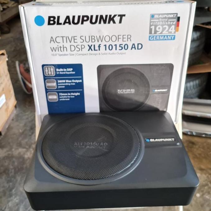 Promo BLAUPUNKT ACTIVE SUBWOOFER + DSP 10" POWER PROCESSOR XLF 10150 AD Diskon