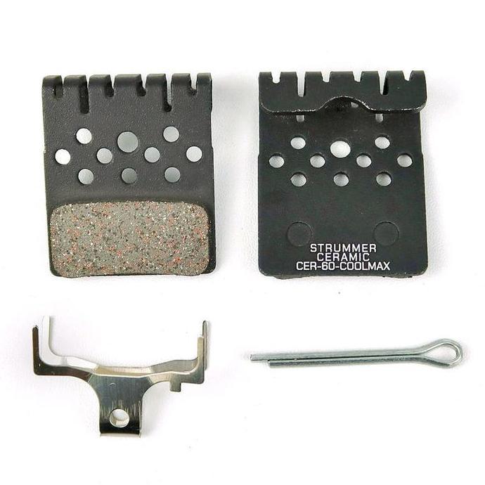 Brakepad Brake Pad Kampas Rem Strummer Cer60 Coolmax Ceramic Mat Black Cer 60