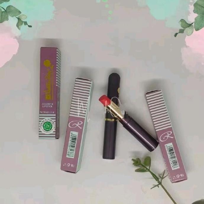Lbios - Violetine Ruby Colorfix Lipstick - Lipstick Valentine Ruby Lipstik Bibir Waterproof Lasting 