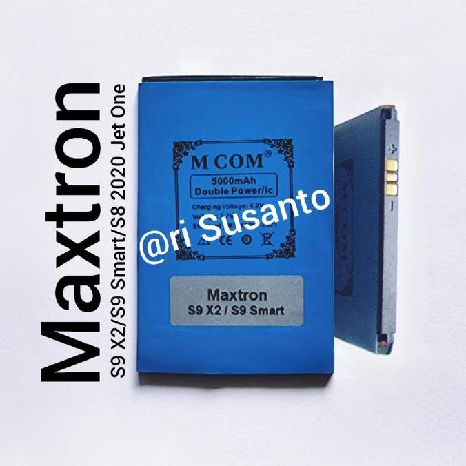 Baterai MCOM for Maxtron S9 X2 Double Power 5000mAh