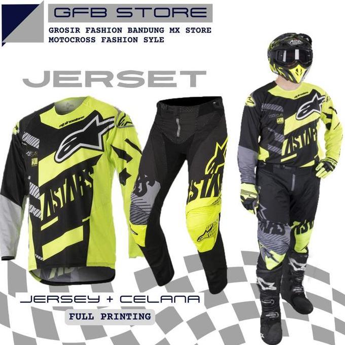 jersey set motocross | setelan Jersey set motor cross trail adventure grasstrack