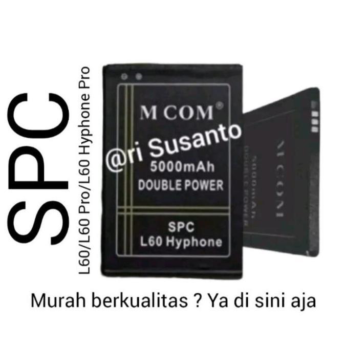 Baterai MCOM for SPC L60/L60 Pro/L60 Hyphone Pro 4G Lte Double Power