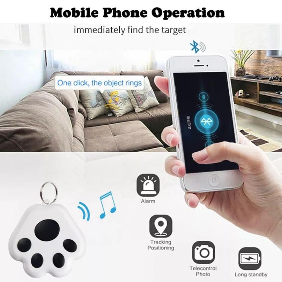Super [Cod] Mini Smart Gps Tracker Key Finder Locator Wireless Bluetooth