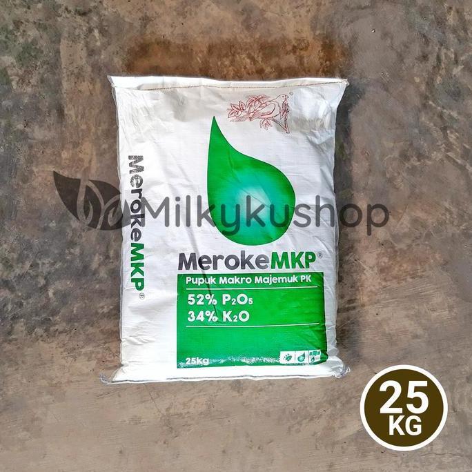 PUPUK MEROKE MKP 25 KG KEMASAN PABRIK VIA CARGO