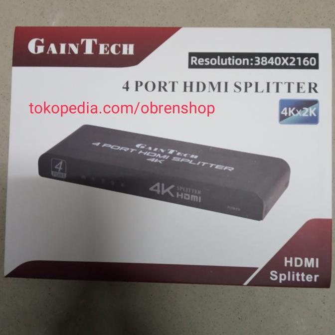 HDMI Splitter 4 Port Gaintech