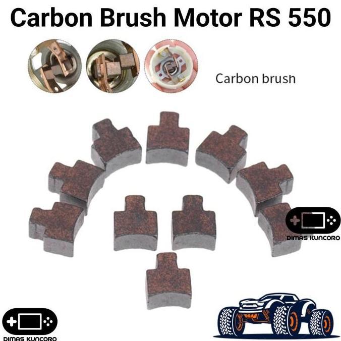 Carbon Brush Motor RS 550 bostel sikat arang rs545 rs550 rs555 karbon