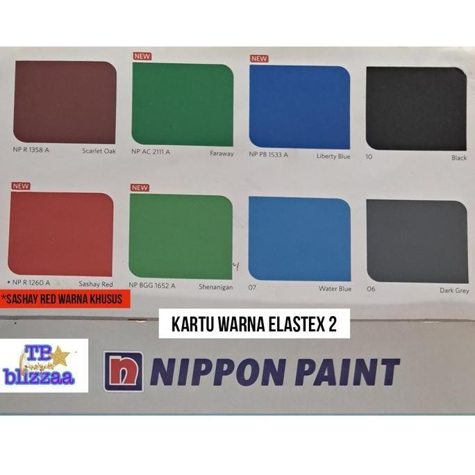 Kring- Elastex 4 Kg Terproof 3 In 1 Nippon Paint Elastex 4Kg Abu2 Putih Elastex Rna 4 Kg Galon Nippo