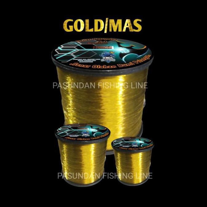 PASUNDAN FISHING LINE WARNA GOLD ROL BESAR SENAR PANCING OLAHAN SIAP PAKAI ANTI KRITING KUAT