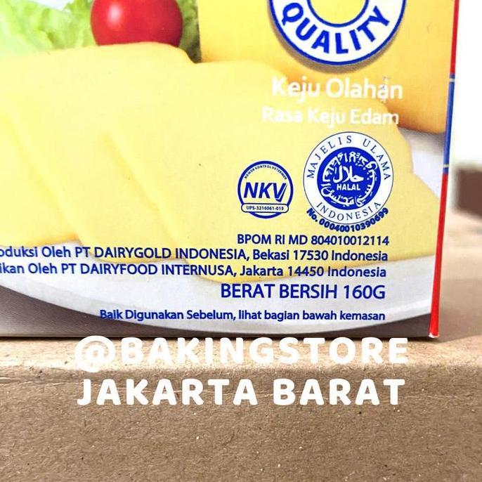 Milkku- Cheesy Edam Flavour - Keju Rasa Edam  160 Gram Halal