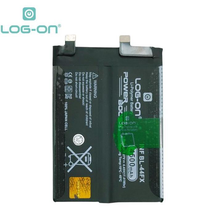 Log On - BL-44FX Untuk Infinix Note 12 VIP BL44FX Support Fast Charging - Kapasitas 4500mAh Power Bo