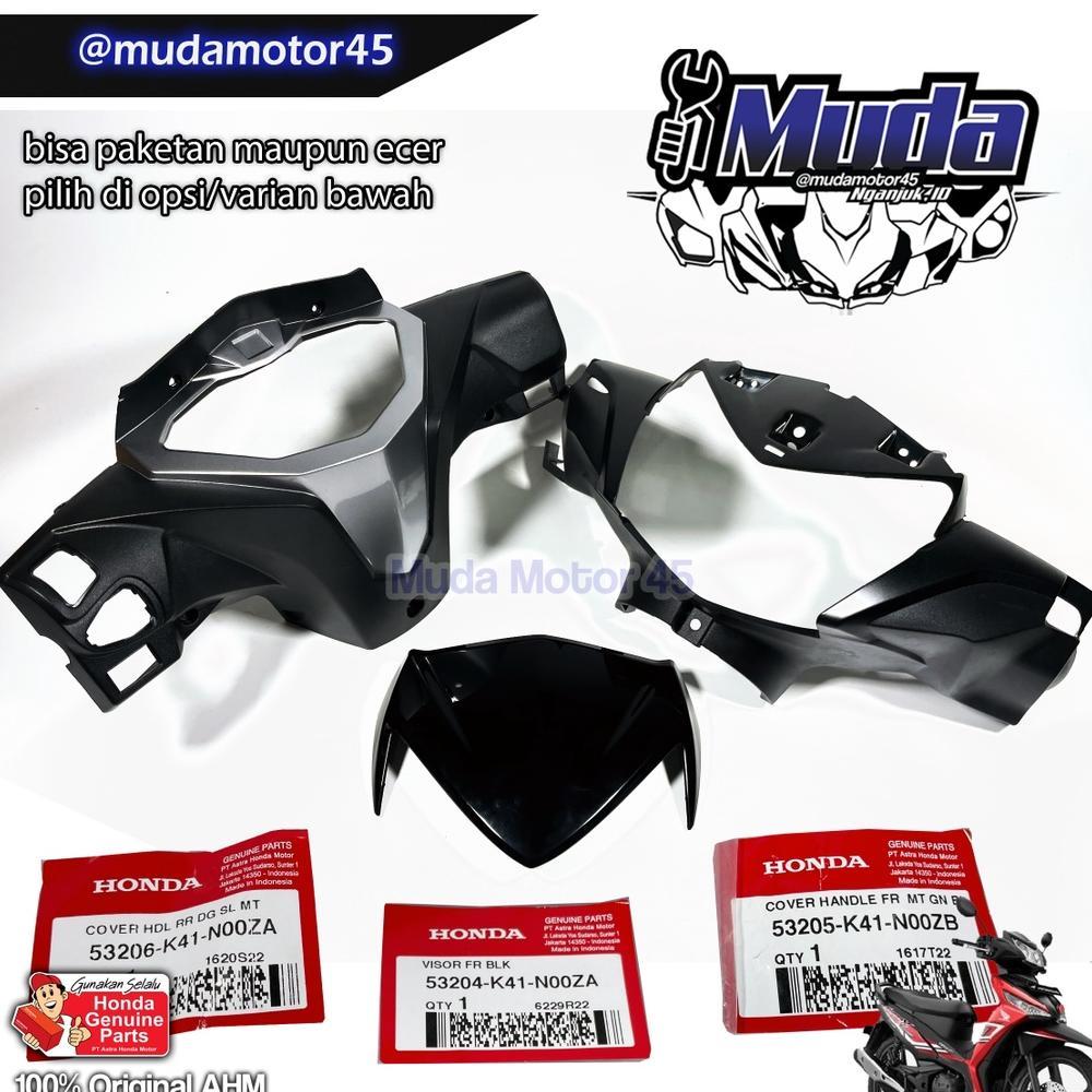BATOK DEPAN SUPRA X 125 FI  INJEKSI 2014 2015 2020 2024 SET BELAKANG VISOR ALL NEW COVER HANDLE RR 5
