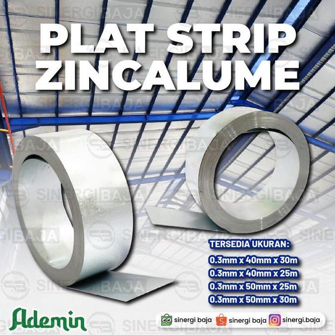 Plat strip | Metal strip Besi Aluminium Foil | Galvalum roll | Zincalum roll | Plat Roll | ADEMIN