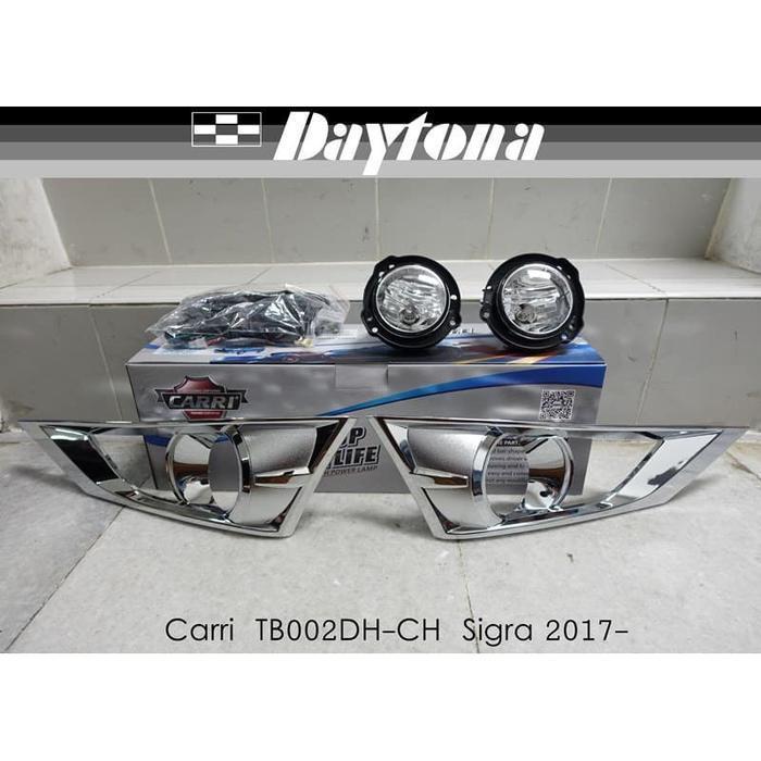 CARRI LAMPU KABUT MOBIL FOGLAMP DAIHATSU SIGRA 2017- TB002DH-CH ORIGINAL DAN TERPERCAYA