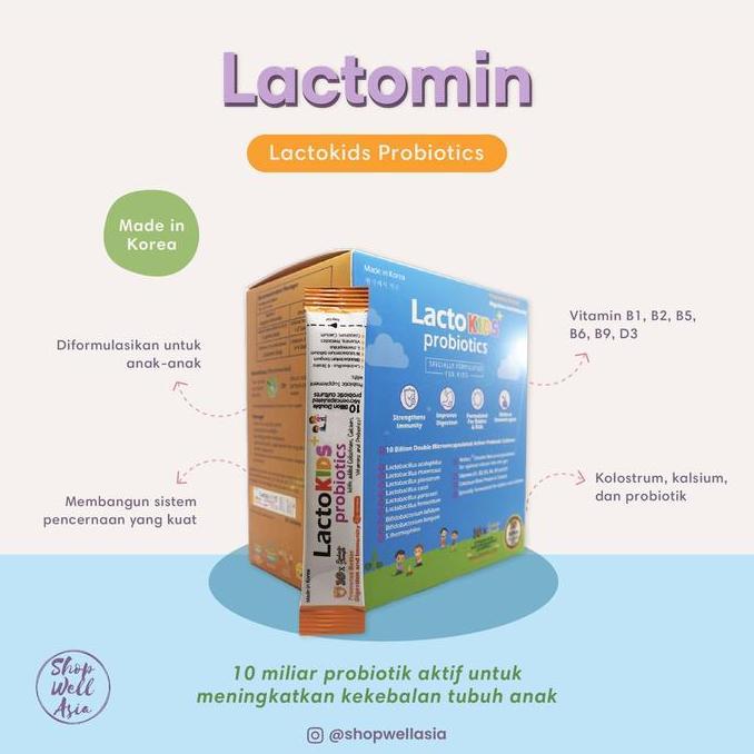 Lactokids Probiotics 60 sachet Probiotik Anak
