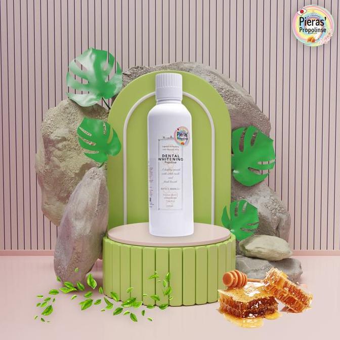 Mounth- Pieras Propolinse Dental Whitening Mouthsh Obat Kumur Pemutih Gi