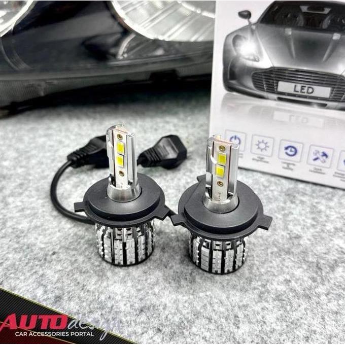 DB118 >> ADS6 Lampu LED Mobil 50Watt 12Volt Putih 6000K H1 H3 H4 H7 H8 H11 H16