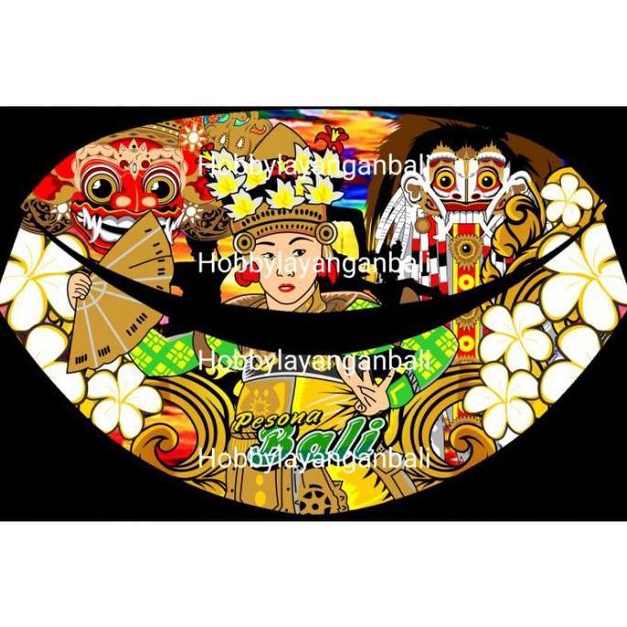 (Best) sampul kain layangan gapangan pegon ceper sawangan motif digital print 2