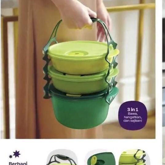 Promo Rantang Susun Tupperware Carry All Bowl